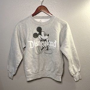 Original Grey Gray Disneyland Crewneck XS